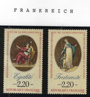 LA REVOLUTION FRANCAISE, Le Bicentenaire 1789-1989 Et PhilexFrance, ''FRANCE'', Restes De Collection, Texte Allemand - Franz. Revolution