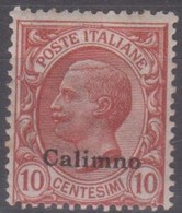 Italia Colonie Egeo Calino 1912 SaN° 3 MN/**vedere Scansione - Egée (Calino)