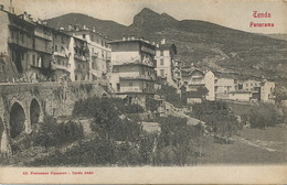 Tenda Panorama . Tende French City Former Italian City Until 1947. WWII. Edit  Francesco Passeron . Stamp S. Dalma . - Altre Città