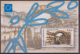 GRECIA 2002 Nº HB-20 USADO - Blocks & Sheetlets