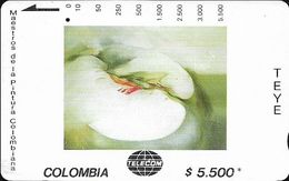 Colombia - Telecom (Tamura) - Teye - Melus, 5.500$Cp, 10.000ex, Used - Colombie
