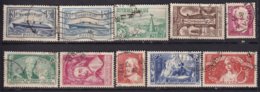 FRANCE - Année 1935 Complète Oblitérée TB - 10 Timbres - ....-1939