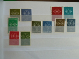 Europa - Année 1959 - Non Complete MNH - 11 Timbres - Manquent France (1T) Autriche (1T) Et Suisse (4T) - Full Years