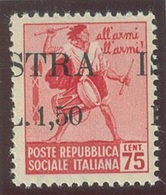 ITALIA - OCC. JUGOSLAVA DELL' ISTRIA SASS. 28da NUOVO - Yugoslavian Occ.: Istria