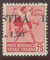 ITALIA - OCC. JUGOSLAVA DELL' ISTRIA SASS. 28daa NUOVO - Yugoslavian Occ.: Istria