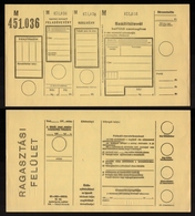 Post Office - POST OFFICE / PACKET Inland / HUNGARY 1970's - Parcel Post Postal Stationery - Paketmarken