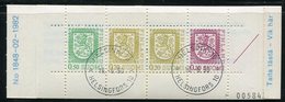 FINLAND 1983 Lion Definitive 1 Mk. Complete Booklet, Cancelled.  Michel MH 14 - Cuadernillos