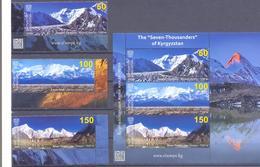 2020. Kyrgyzstan, Mountains, Seven-Thousanders In Kyrgyzstan, 3v + S/s, Mint/** - Kyrgyzstan