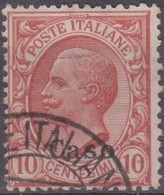 Italia Colonie Egeo Caso 1912 10c. SaN°3 (o) Vedere Scansione - Ägäis (Caso)