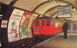 1172" PICADILLY CIRCUS - STATION "  ANIMATA  CARTOLINA ORIGINALE - Piccadilly Circus