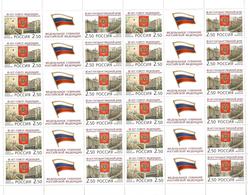 Russia 2003 . Federal Assembly. M/S Of 24 +12 Label.  Michel # 1134-35 Bogen - Unused Stamps