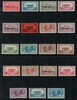 France // Martinique // 1933-1938 // Gouvernement, Basse Pointe,Martiniquaises MH* Série Incomplète  Y&T 133-154 - Unused Stamps