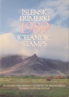 ISLANDE- Année Complète 1989 ** - Dans Une Pochette Officielle - Años Completos