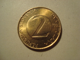 MONNAIE SLOVENIE 2 TOLARJA 1995 - Slovenia