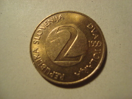 MONNAIE SLOVENIE 2 TOLARJA 1999 - Slovenia