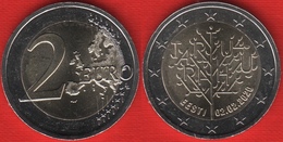 Estonia 2 Euro 2020 "Treaty Of Tartu" BiMetallic UNC - Estland