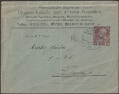 Autriche, Entier Postal Timbré Sur Commande. Pharmacie, Droguistes, Parfumeurs - Pharmacy