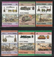 NIUTAO : TUVALU - N°9/20 ** (1984) Locomotives / Railways - SPECIMEN - - Trains