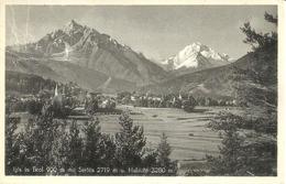 Igls In Tirol (Tirolo, Austria) Ansicht Mit Serles U. Habicht, General View, Panorama - Igls