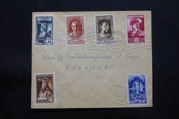 BELGIQUE - Affranchissement De La Feldpost SS Sur Enveloppe En 1943 Avec Contrôle Postal - Rare - L 57310 - Brieven En Documenten