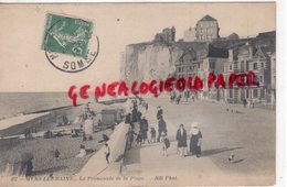 80 - MERS LES BAINS - LA PROMENADE DE LA PLAGE 1913 -   SOMME - Mers Les Bains