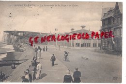 80 - MERS LES BAINS - LA PROMENADE DE LA PLAGE ET LE CASINO -   SOMME - Mers Les Bains