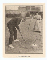 COUPURE De PRESSE SPORT DÉBUT XX ème SIECLE ANNÉE 1908 - FUTTING GOLF - Sonstige & Ohne Zuordnung