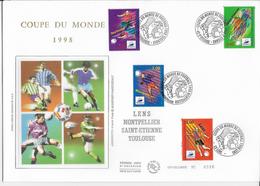 Football - Coupe Du Monde France 1998 - Enveloppe - TB - 1998 – Frankreich