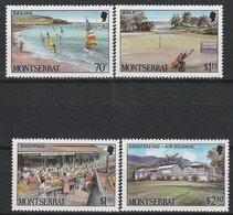 MONTSERRAT - N°636/9 ** (1986) Tourisme - Montserrat