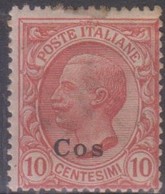 Italia Colonie Egeo Coo Cos 1912 10c. SaN°3 MNH/** Vedere Scansione - Ägäis (Coo)