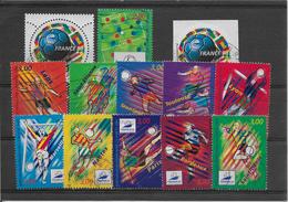 Football - Coupe Du Monde France 1998 - Ensemble Timbres Oblitérés - TB - 1998 – Francia