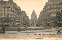 025 648 - CPA - France (75) Paris - Rue Soufflot Et Panthéon - Pantheon