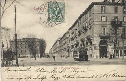 Torino - Splendido Lotto Di 3 Cartoline Anni '10/20 - Animate, Tram Ecc... - Collezioni & Lotti