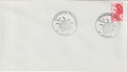 France Expo Orchidées Bernay 1987 - Commemorative Postmarks