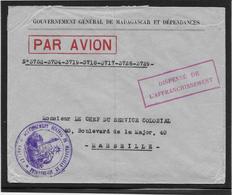 Madagascar - Lettre - 1938 - Covers & Documents