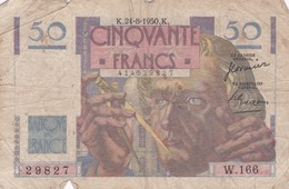 50 Francs 1950 K - 50 F 1946-1951 ''Le Verrier''