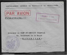 Madagascar - Lettre - 1938 - Lettres & Documents