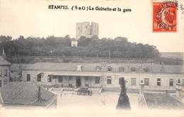 91-ETAMPES- LE GUINETTE ET LA GARE - Etampes