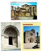 Delcampe - Lot 3 Cpm - Espagne - Betanzos - église - Sonstige & Ohne Zuordnung