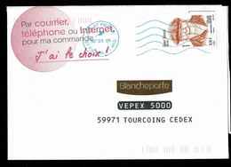 SAINT PIERRE MIQUELON Lettre Courrier Commercial Au Tarif 0,56€ Henri MORAZE Flamme Néopost 975 SAINT PIERRE 30 03 09 - Brieven En Documenten