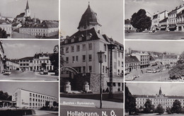 Hollabrunn * Gymnasium, Stadtteil, Mehrbild * Österreich * AK2225 - Hollabrunn