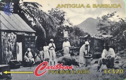 ANTIGUA Et BARBUDA  -  Phonecard  -  Rural Antiguan Family 1905  -  EC $ 20 - Antigua En Barbuda