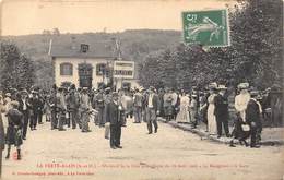 91-LA-FERTE-ALAIS- SOUVENIR DE LA FÊTE PATRIOTIQUE DU 19 AOUT 1906, LA RECEPTION A LA GARE - La Ferte Alais