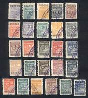 ARGENTINA: PROVINCE OF BUENOS AIRES: Successions, Year 1914, Complete Set Of 26 Revenue Stamps Between 5c. And $5000, Fi - Andere & Zonder Classificatie