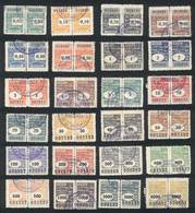 ARGENTINA: PROVINCE OF BUENOS AIRES: Public Deeds, Year 1918, Set Of 24 Revenue Stamps Between 5c. And $4000, VF General - Other & Unclassified