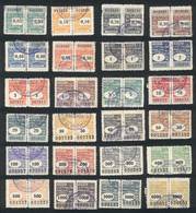 ARGENTINA: PROVINCE OF BUENOS AIRES: Public Deeds, Year 1918, Set Of 24 Revenue Stamps Between 5c. And $4000, VF General - Altri & Non Classificati