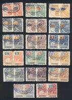 ARGENTINA: PROVINCE OF BUENOS AIRES: La Plata Obras De Salubridad, Year 1914, Complete Set Of 17 Values Between 5c. And  - Sonstige & Ohne Zuordnung