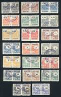 ARGENTINA: PROVINCE OF BUENOS AIRES: La Plata Obras De Salubridad, Year 1918, Complete Set Of 20 Values Between 5c. And  - Sonstige & Ohne Zuordnung