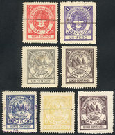 ARGENTINA: PROVINCE OF SAN LUIS, MERCEDES City: Year 1900 To 1905, Lot Of 7 Varied Stamps, Rare! - Other & Unclassified