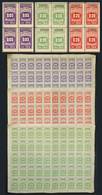ARGENTINA: Province Of SANTA FE: Year 1914, 5c., 20c. And 30c., COMPLETE SHEETS Of 50 Examples Each, Very Fine Quality! - Other & Unclassified